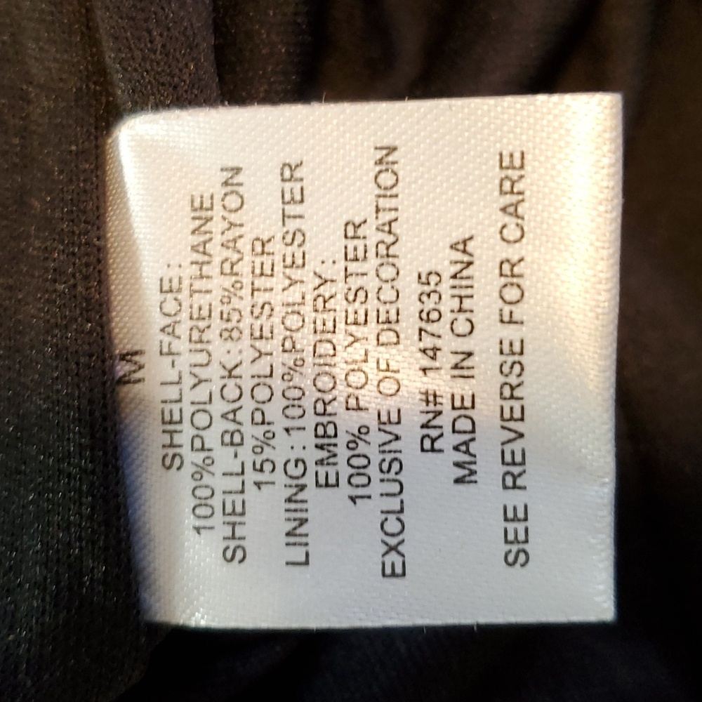 Romeo & Juliet Faux Leather Mini Skirt Size M - Picture 8 of 8